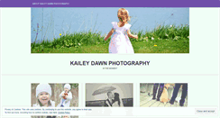 Desktop Screenshot of kaileydawnphotography.wordpress.com