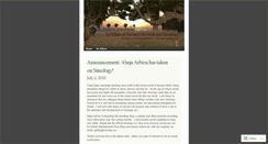 Desktop Screenshot of aokilara.wordpress.com