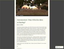 Tablet Screenshot of aokilara.wordpress.com