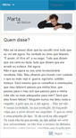 Mobile Screenshot of martinha.wordpress.com