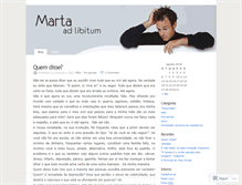 Tablet Screenshot of martinha.wordpress.com