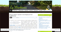 Desktop Screenshot of lamacchiozza.wordpress.com