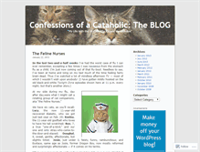 Tablet Screenshot of confessionsofacataholic.wordpress.com
