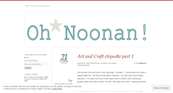 Desktop Screenshot of ohnoonandotcom.wordpress.com