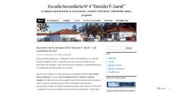 Desktop Screenshot of damianpgarat.wordpress.com
