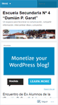 Mobile Screenshot of damianpgarat.wordpress.com