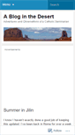 Mobile Screenshot of abloginthedesert.wordpress.com