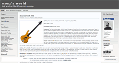 Desktop Screenshot of mosz.wordpress.com