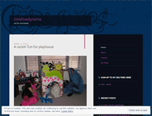 Tablet Screenshot of creativedynamo.wordpress.com