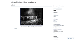 Desktop Screenshot of alejandriauno.wordpress.com
