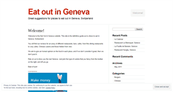 Desktop Screenshot of eatoutingeneva.wordpress.com