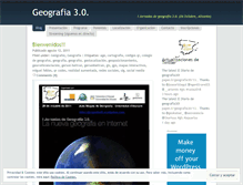 Tablet Screenshot of geografia30.wordpress.com