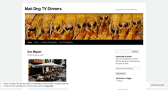 Desktop Screenshot of maddogtvdinners.wordpress.com