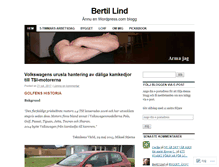 Tablet Screenshot of bertillind.wordpress.com
