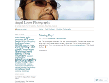 Tablet Screenshot of angellopezphotography.wordpress.com