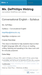 Mobile Screenshot of ldephillips.wordpress.com