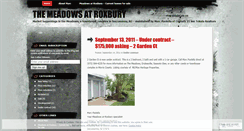 Desktop Screenshot of meadowsatroxbury.wordpress.com