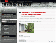 Tablet Screenshot of meadowsatroxbury.wordpress.com