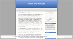 Desktop Screenshot of muckandnettles.wordpress.com