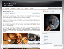 Tablet Screenshot of planetaprizoniera.wordpress.com