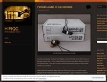 Tablet Screenshot of hifiqc.wordpress.com