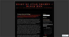 Desktop Screenshot of evanthames.wordpress.com