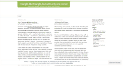 Desktop Screenshot of miangle.wordpress.com