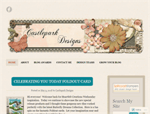 Tablet Screenshot of castleparkdesigns.wordpress.com