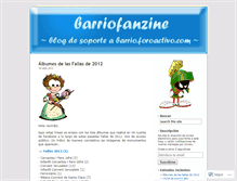 Tablet Screenshot of barriofanzine.wordpress.com