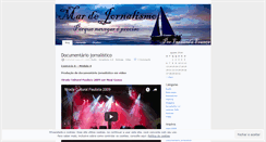 Desktop Screenshot of mardejornalismo.wordpress.com