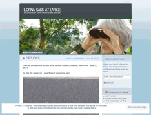 Tablet Screenshot of lornasassatlarge.wordpress.com