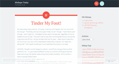 Desktop Screenshot of mishapstoday.wordpress.com