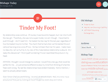 Tablet Screenshot of mishapstoday.wordpress.com