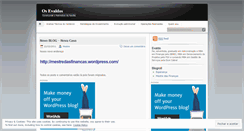 Desktop Screenshot of evaldos.wordpress.com