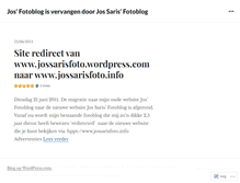 Tablet Screenshot of jossarisfoto.wordpress.com