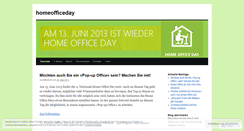 Desktop Screenshot of homeofficeday.wordpress.com