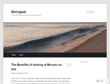 Tablet Screenshot of girirajaat.wordpress.com