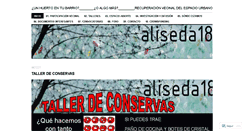 Desktop Screenshot of aliseda18.wordpress.com