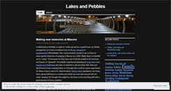 Desktop Screenshot of lakesandpebbles.wordpress.com