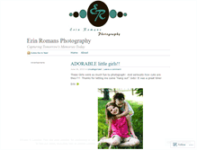 Tablet Screenshot of erinromansphotography.wordpress.com