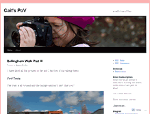 Tablet Screenshot of caitspov.wordpress.com