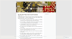 Desktop Screenshot of jpstickynotes.wordpress.com