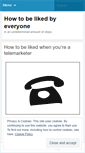 Mobile Screenshot of likedbyeveryone.wordpress.com