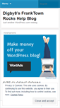 Mobile Screenshot of digby8franktownrocks.wordpress.com