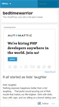 Mobile Screenshot of bedtimewarrior.wordpress.com