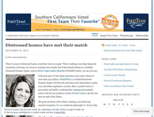 Tablet Screenshot of firstteamrealestate.wordpress.com