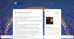Desktop Screenshot of dianerosemary.wordpress.com