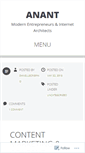 Mobile Screenshot of anant.wordpress.com