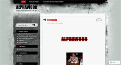 Desktop Screenshot of alphawood.wordpress.com