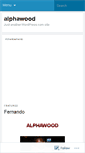 Mobile Screenshot of alphawood.wordpress.com